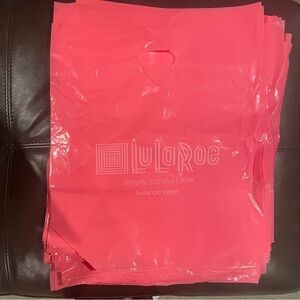 LuLaRoe Pink Plastic Bags
